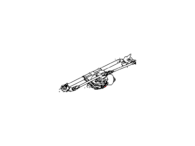 Jeep 68040579AA PIVOT AND LINKAGE Wiper