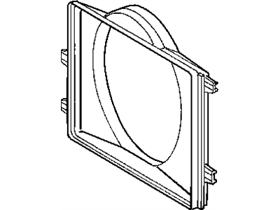 Dodge 5104130AA SHROUD Fan