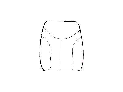 Dodge 1JB331S3AA COVER Front Seat Back