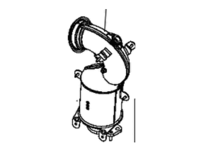 2020 Jeep Compass Catalytic Converter - 68254618AA