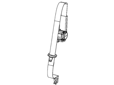 2014 Jeep Cherokee Seat Belt - 1UU47LU5AB