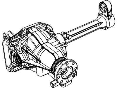 Dodge 68019332AB AXLE Service Front