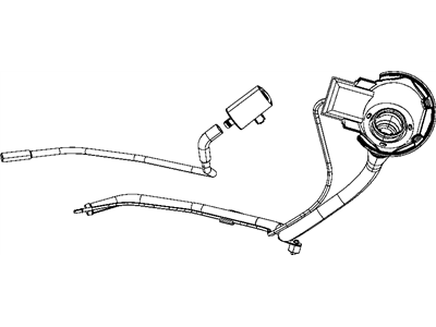 Chrysler 52855818AD TUBE Fuel Filler