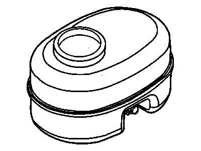 Dodge 5017577AA RESERVOIR Brake Master Cylinder