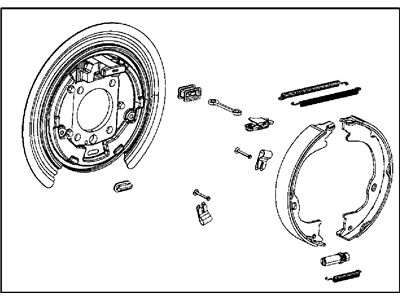 Jeep 52125175AA ADAPTER Parking Brake