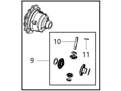 Ram 5500 Differential - 68456981AA