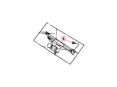 Jeep Wrangler Wiper Pivot - 55156374AC