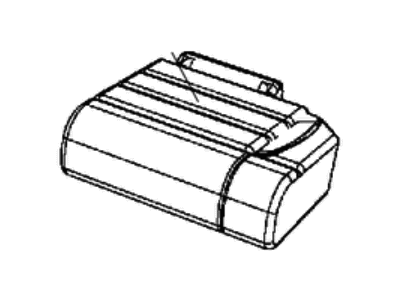 Jeep 5LW87DX9AA COVER Rear Seat Cushion Left