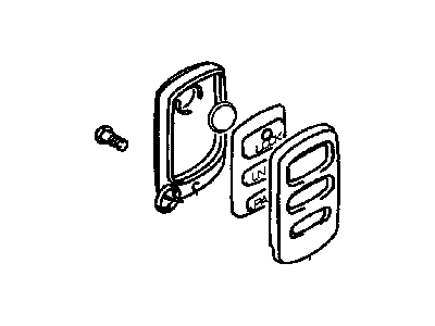 Chrysler MN141167 HOUSING Keyless Entry