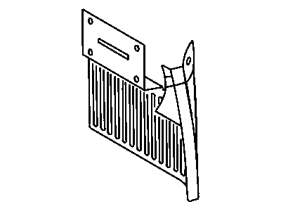 Dodge 5125152AA GUARD Splash