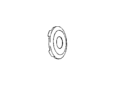 Mopar 68085674AA Lock Cylinder Cap, Front