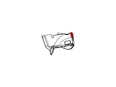 Ram C/V Steering Column Cover - 1NZ96HL9AF