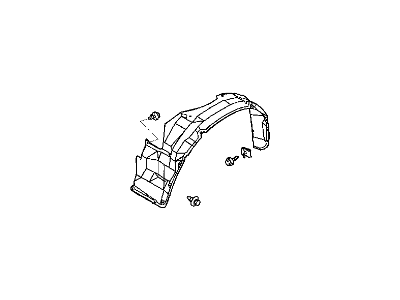 Chrysler MR162883 SHIELD Wheel House