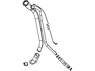Ram 68144700AA TUBE Fuel Filler