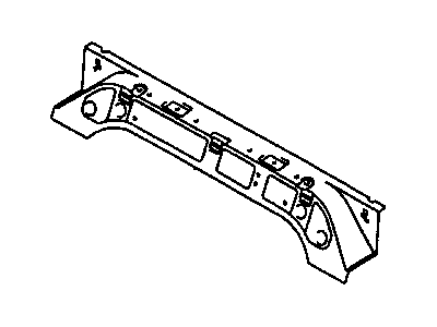 Chrysler MR535637 PANEL Rear Shelf