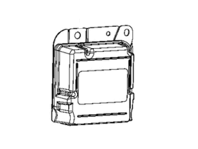 Ram 3500 Air Bag Control Module - 68346752AA
