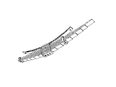 2012 Ram 3500 Leaf Spring - 52014035AC