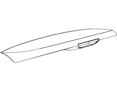 2022 Dodge Durango Spoiler - 68519100AA