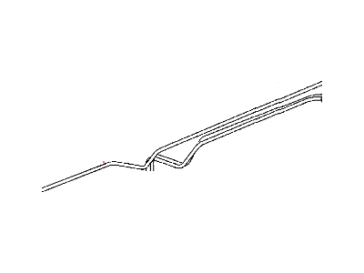 Jeep 52124132AC TUBE Brake HCU To Right Front Hose