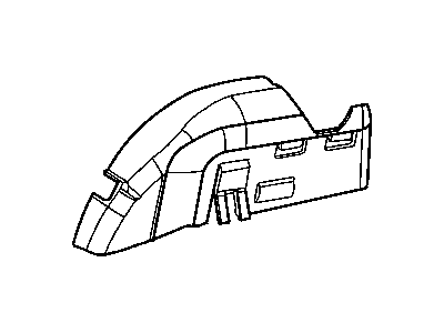 Chrysler 5027084AA SILENCER Wheelhouse
