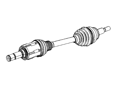 Dodge 4578885AC SHAFT Axle Half