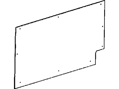 Dodge 1JE10NCVAA PANEL Quarter Trim