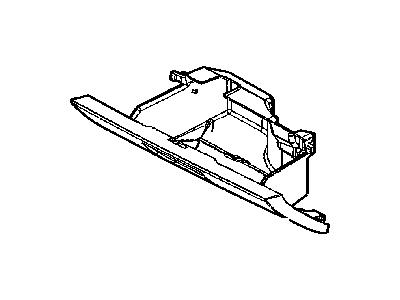 Jeep Glove Box - 5JY771J3AE