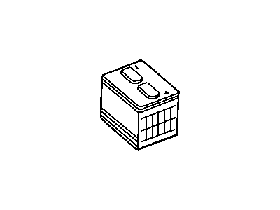 Chrysler BE075640AA BATTERY Storage