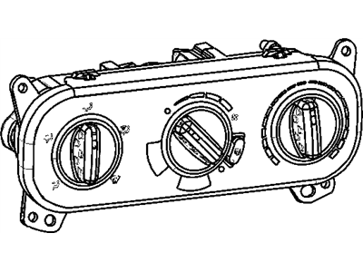Dodge 5058300AC CONTROL Heater