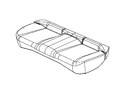 2012 Chrysler 200 Seat Cover - 1WN17HL1AA