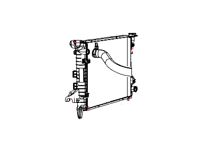 Mopar 55056682AE Radiator