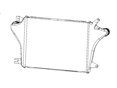 Jeep Wrangler Intercooler - 68314790AA