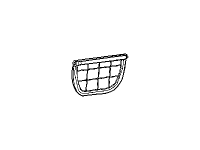 Jeep 5143124AA DOOR Air Inlet