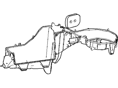 Jeep 5143112AA SEAL Heater Core Tubes