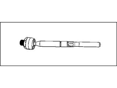 Mopar 68040227AB Tie Rod Kit Inner End