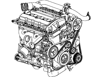 Dodge 5047877AD ENGINE Long Block