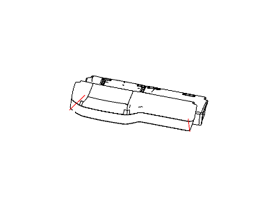 Ram 1TU21DK2AA COVER Rear Seat Cushion Right