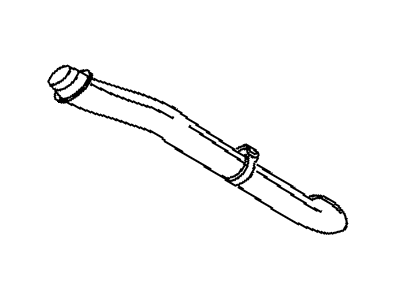Dodge 4857871AE TUBE Wiper Drain Module
