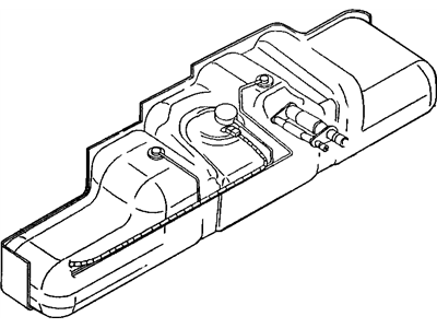 Dodge 52102639AA SHIELD Fuel Tank