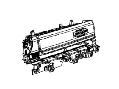 Ram 7DS041N8AA GLOVE BOX Instrument Panel