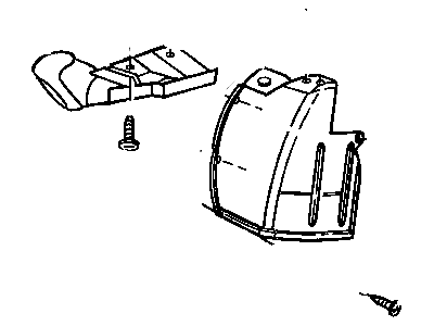 Chrysler 4696823 SHIELD, Transfer (Left)
