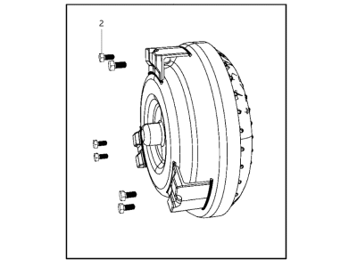 Jeep Grand Cherokee Torque Converter - R5174299AA