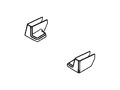 Mopar 1CZ14DX9AB Track Cover, Rear