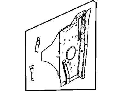 Chrysler 4878549AG PANEL Cowl Side