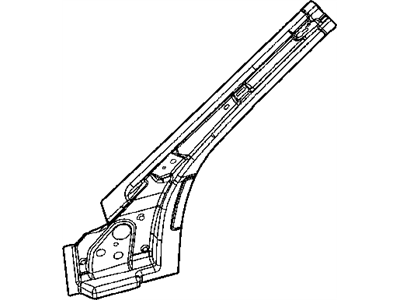 Chrysler 4724332AC FRAME Windshield Side