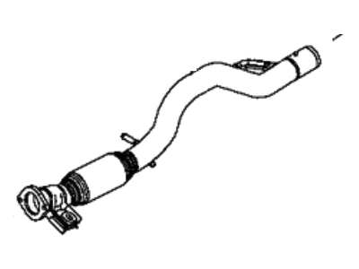 2018 Jeep Compass Exhaust Pipe - 68254627AA