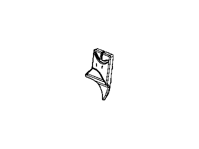 Mopar 68027759AA Cover Seat Belt