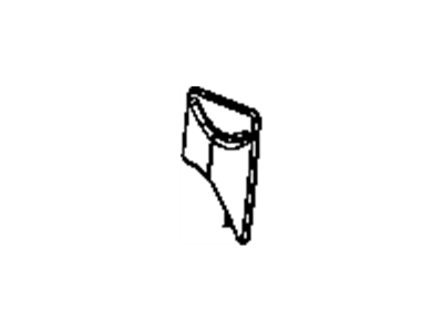 Dodge 1HW091DVAA COVER Seat Belt