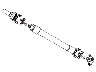 Ram Drive Shaft - 52123382AB