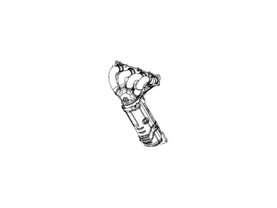 Dodge Dart Catalytic Converter - 68081821AA